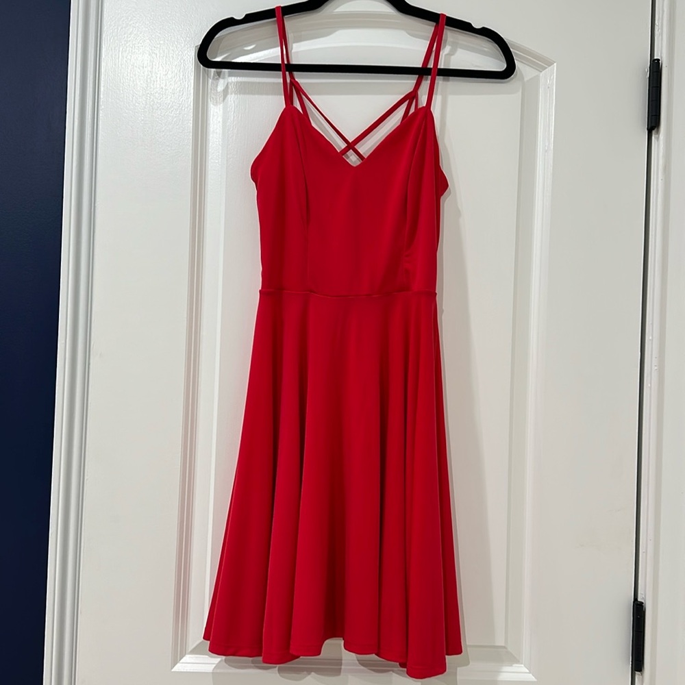 BCX red dress